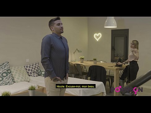 ❤️ PORNBCN 4K One mature woman with big tits is to be anal fucked young gigolo with big dick blowjob amortism hard fuck hand job dog style pussy lick orgasm French subtitles ❤️